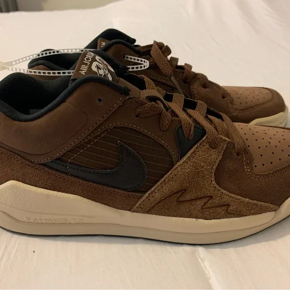 Nike Men's Brown and Black Sneakers - Picture 1 of 3